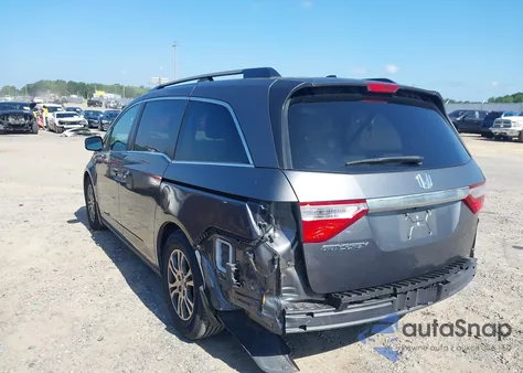 2012 Honda Odyssey Ex-L from USA, damaged, VIN 5FNRL5H67CB145191